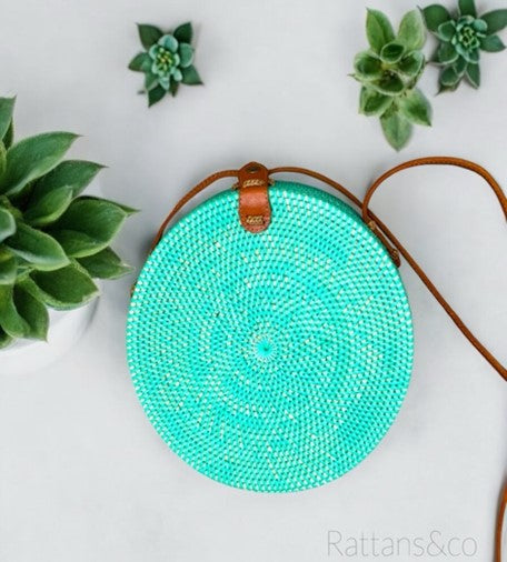 Plain Round Rattans Bag – Minimalist, Handwoven & Naturally Beautiful