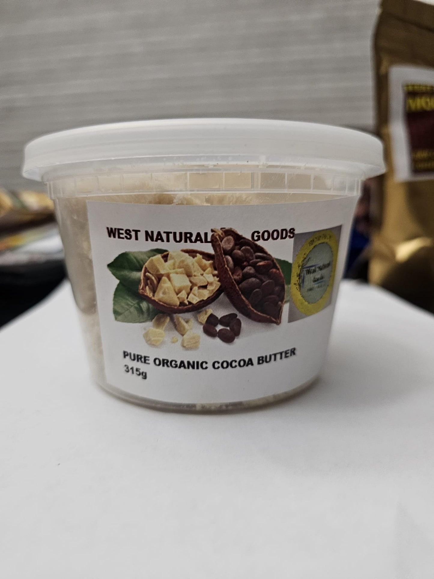 Pure Organic Cocoa Butter