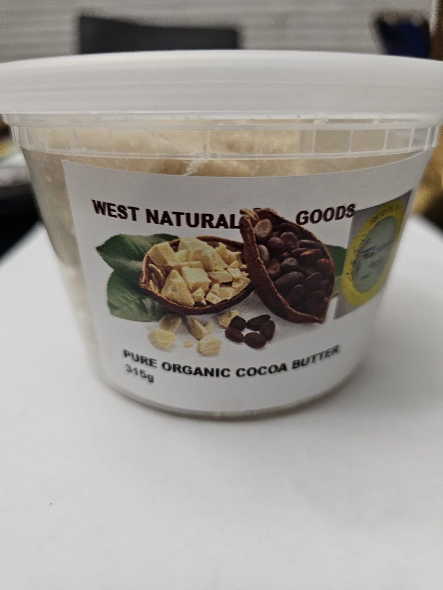 Pure Organic Cocoa Butter