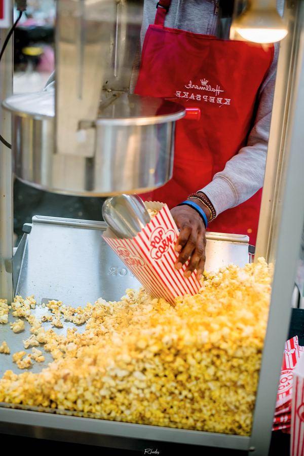 Fresh food from a festival vendor