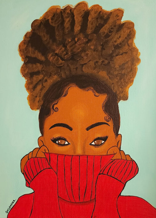 Visual Art 7 – Vibrant African Paintings on Canvas (Acrylics & Mixed Media)