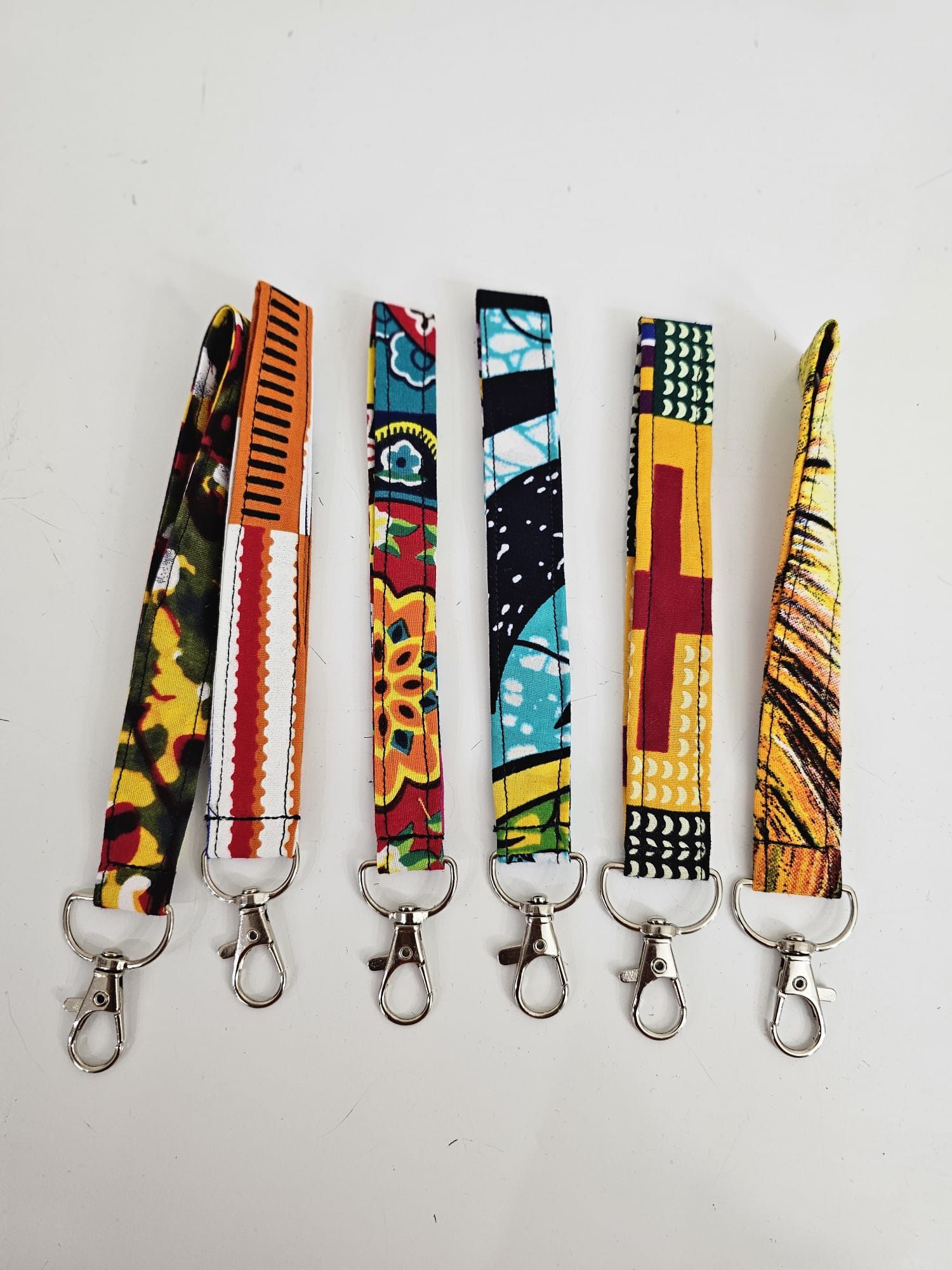Fabric Key Chain – Stylish & Durable Handmade African Print Accessory