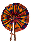 Kite Fan – Handcrafted African Print Foldable Fan
